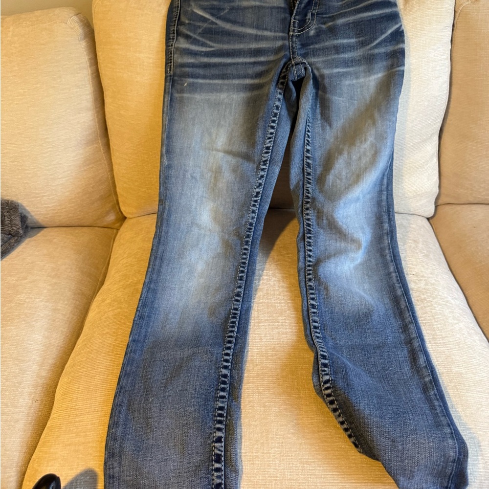 BKE Straight Leg Blue Jeans